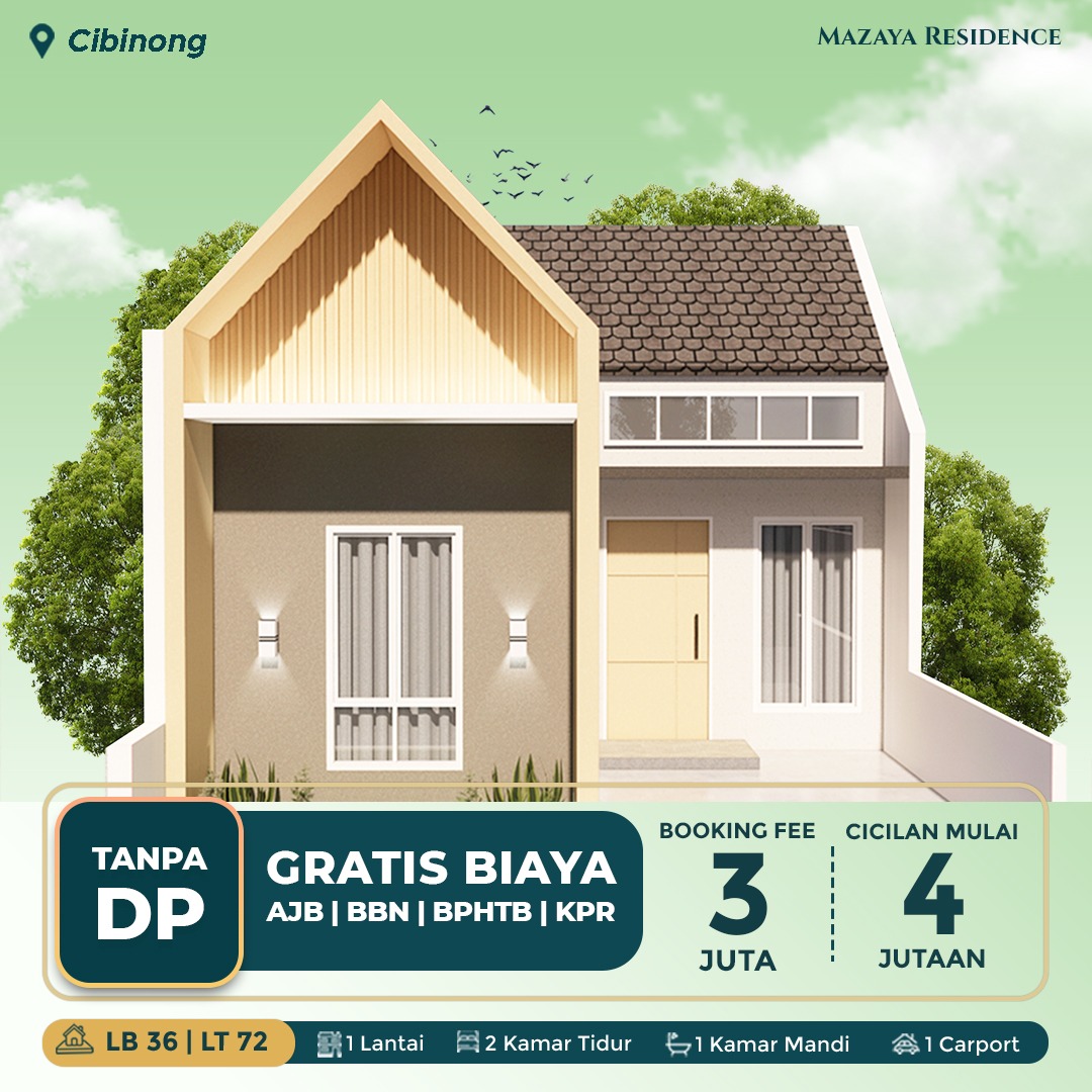 Mazaya Cibinong 1 Lantai
